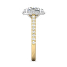 1/3ct. t.w. Diamond Engagement Ring in 14K Yellow and White Gold