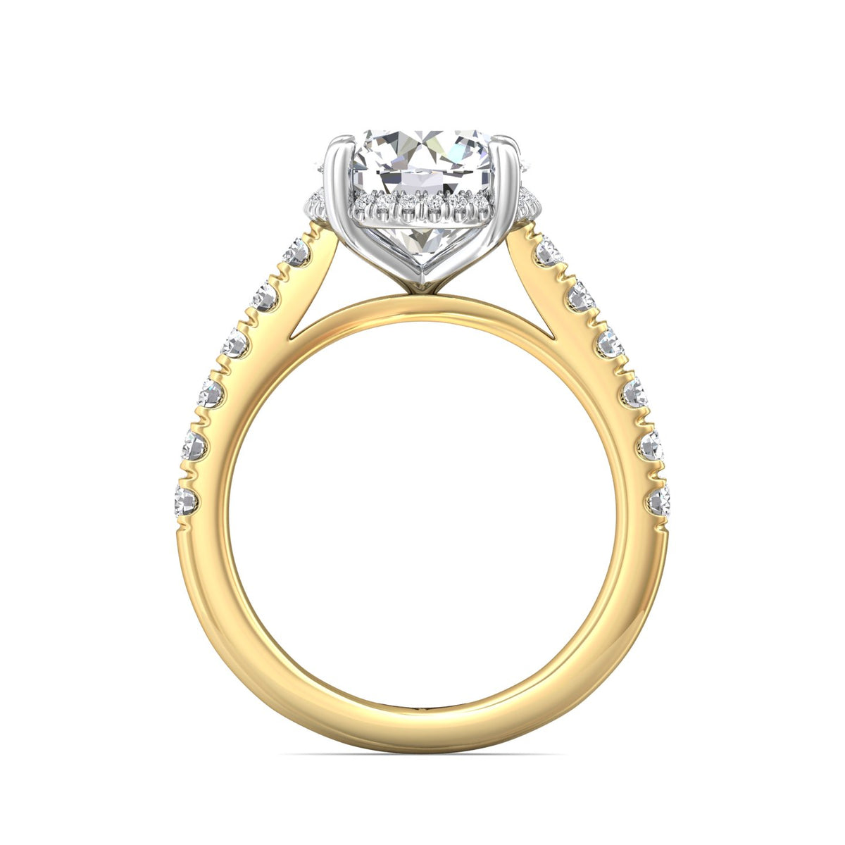 1/2ct. t.w. Diamond Engagement Ring in 14K White Gold