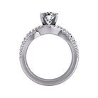 1/2ct. t.w. Diamond Engagement Ring in 14K White Gold