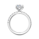 1/2ct. t.w. Diamond Engagement Ring in 14K White Gold