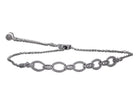 1/14ct. t.w. Diamond Bolo Bracelet in Sterling Silver