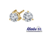 1/10ct t.w. Kessler 81 Diamond Stud Earrings in 14K Yellow Gold