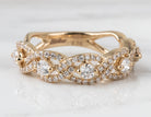 3/4ct. t.w. Diamond Braided Fashion Ring in 14K Yellow Gold
