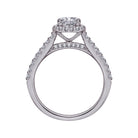 1/2ct. t.w. Round Cut Diamond Engagement Ring in 14K White Gold