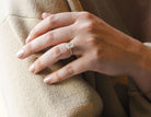 3 1/3ct. t.w. Oval Cut Newborn Lab Created Diamond Engagement Ring in 14K Yellow Gold