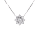 1 1/2ct. t.w. Newborn Lab Created Diamond Fashion Necklace in 14K White Gold