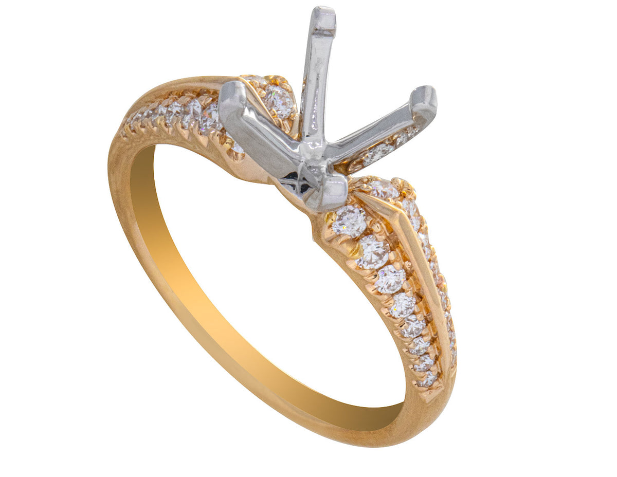 1/3ct. t.w. Diamond Engagement Ring in 14K Yellow Gold