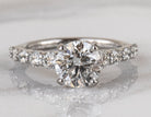 2 3/4ct. t.w. Newborn Lab Created and Kessler 81 Diamond Engagement Ring in Platinum