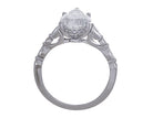 3 1/2ct. t.w. Pear Cut Newborn Lab Created Diamond Engagement Ring in 14K White Gold