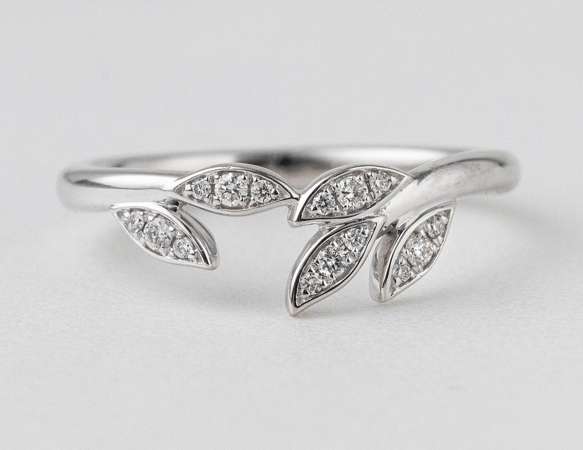 1/10ct. t.w. Diamond Anniversary Ring in 14K White Gold