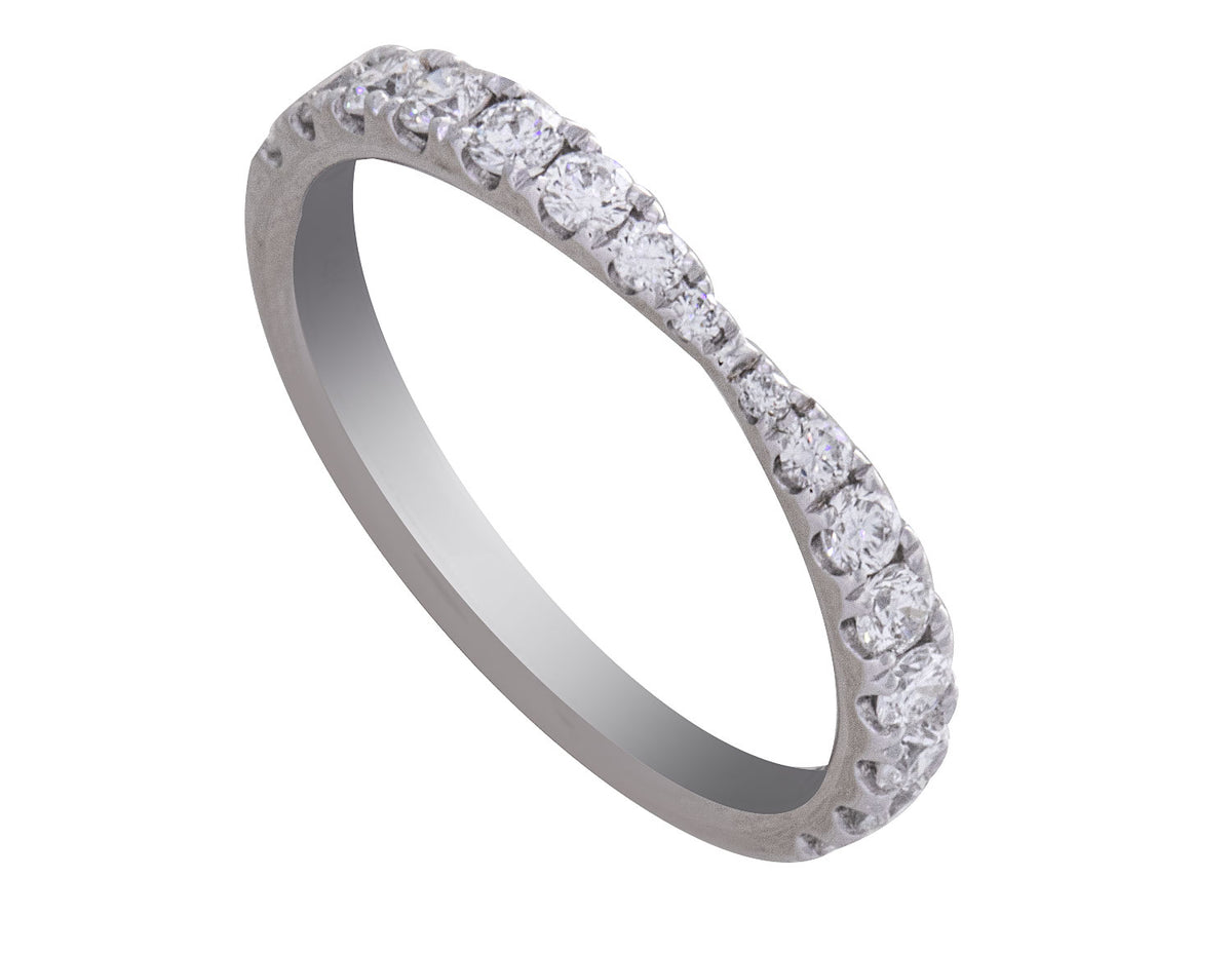 1/2ct. t.w. Diamond Anniversary Ring in 14K White Gold
