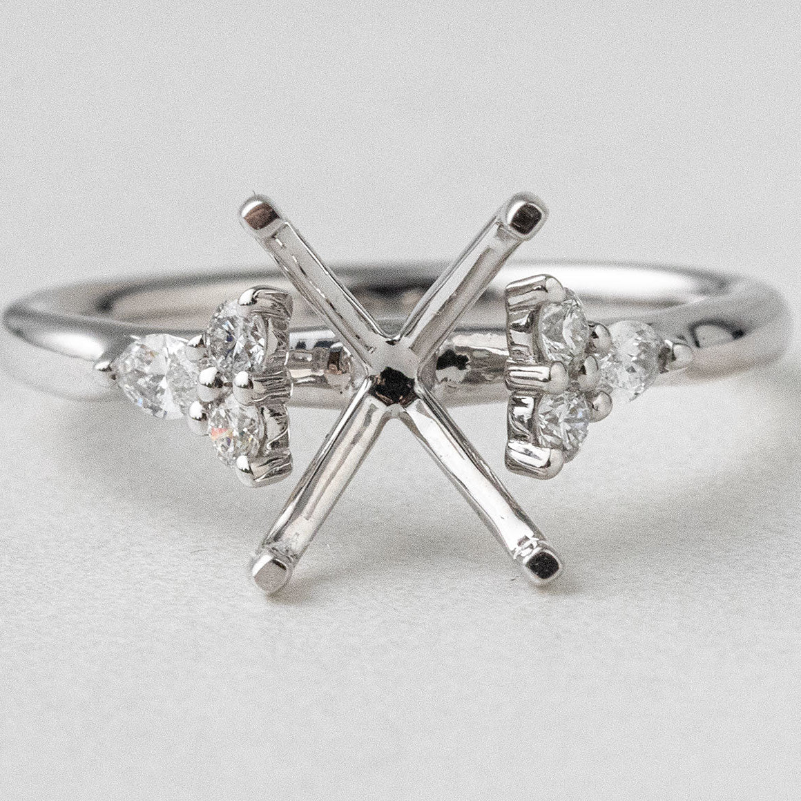 1/3ct. t.w. Diamond Engagement Ring in 14K White Gold