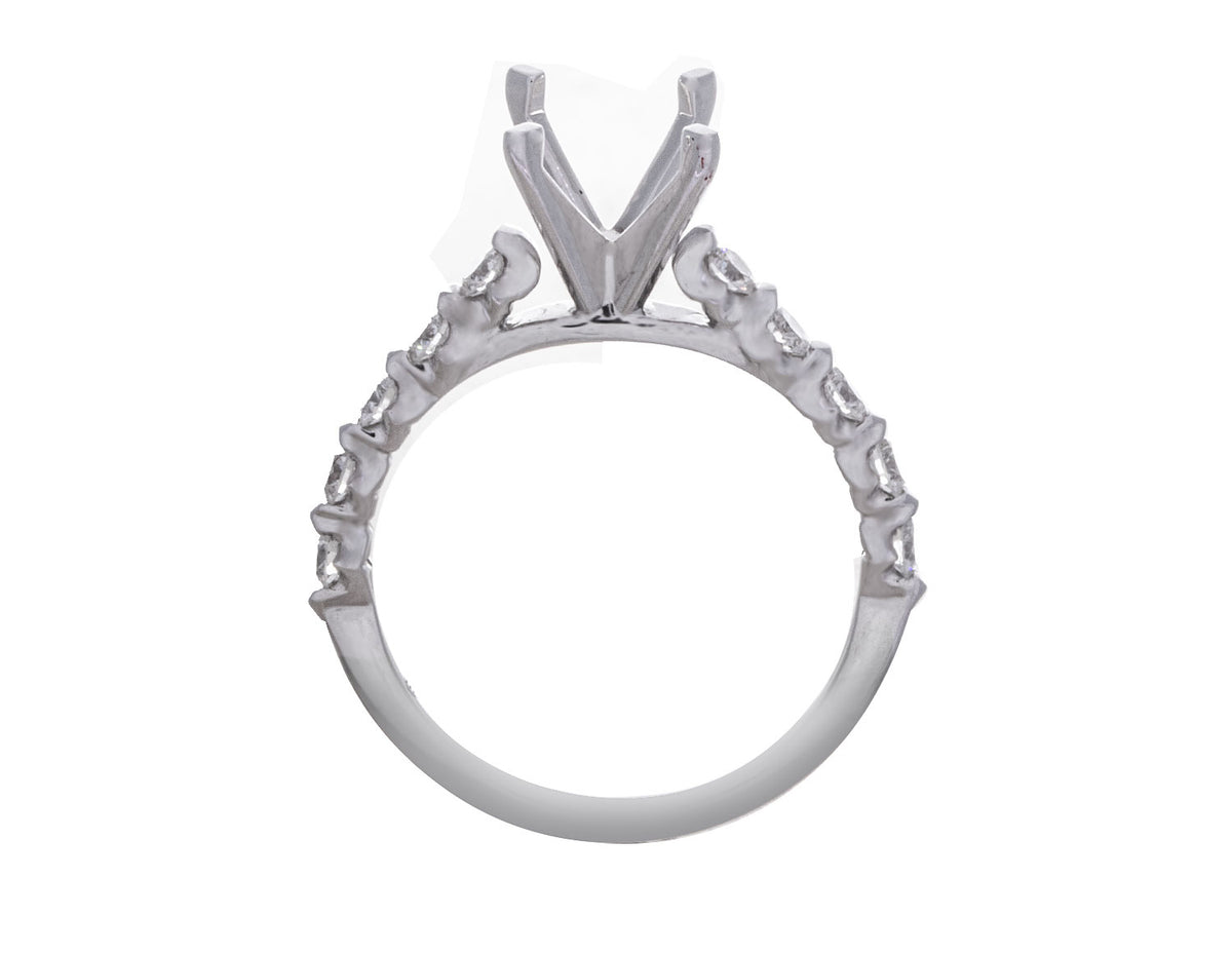 2/5ct. t.w. Diamond Engagement Ring in 14K White Gold