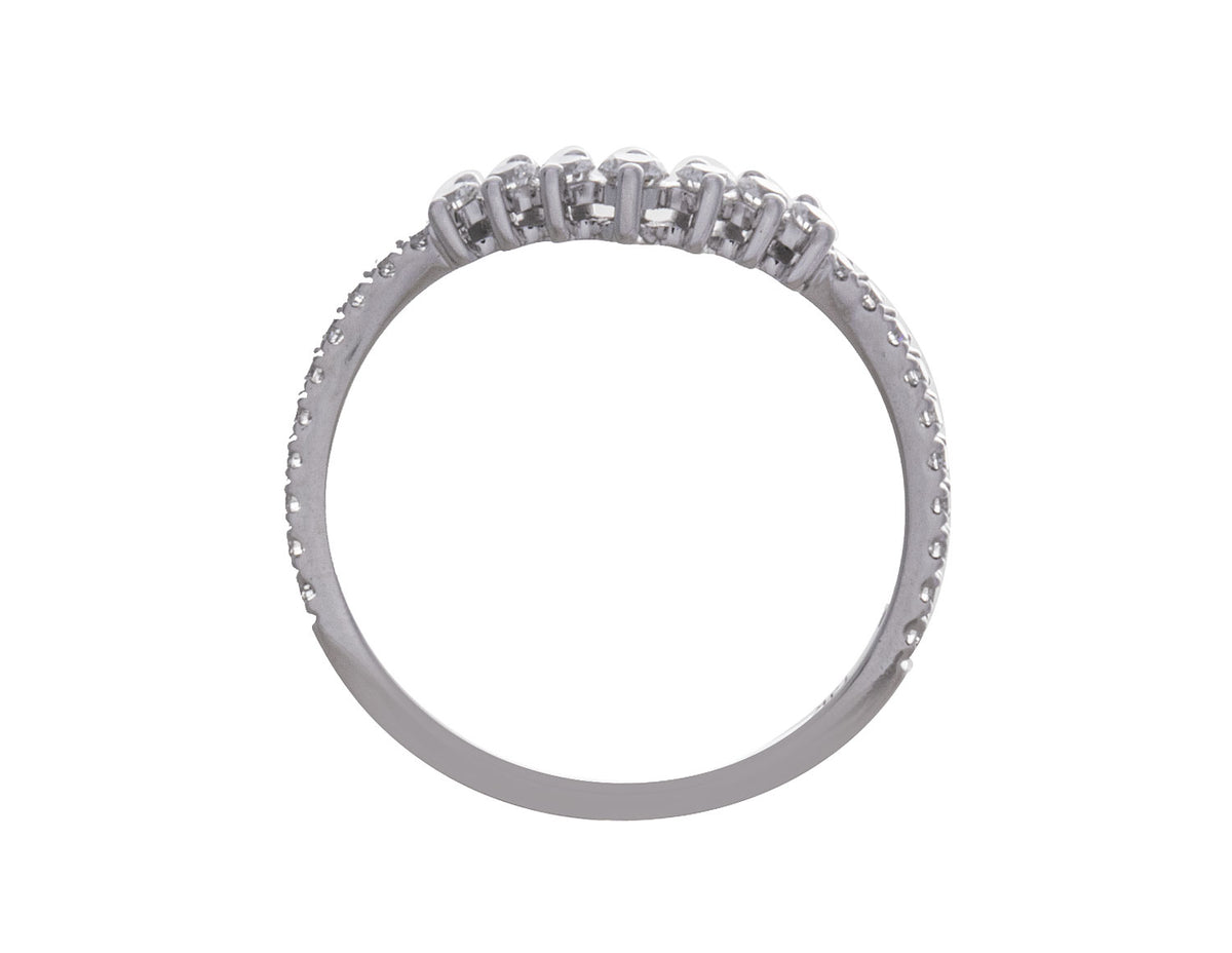1/3ct. t.w. Diamond Anniversary Ring in 14K White Gold
