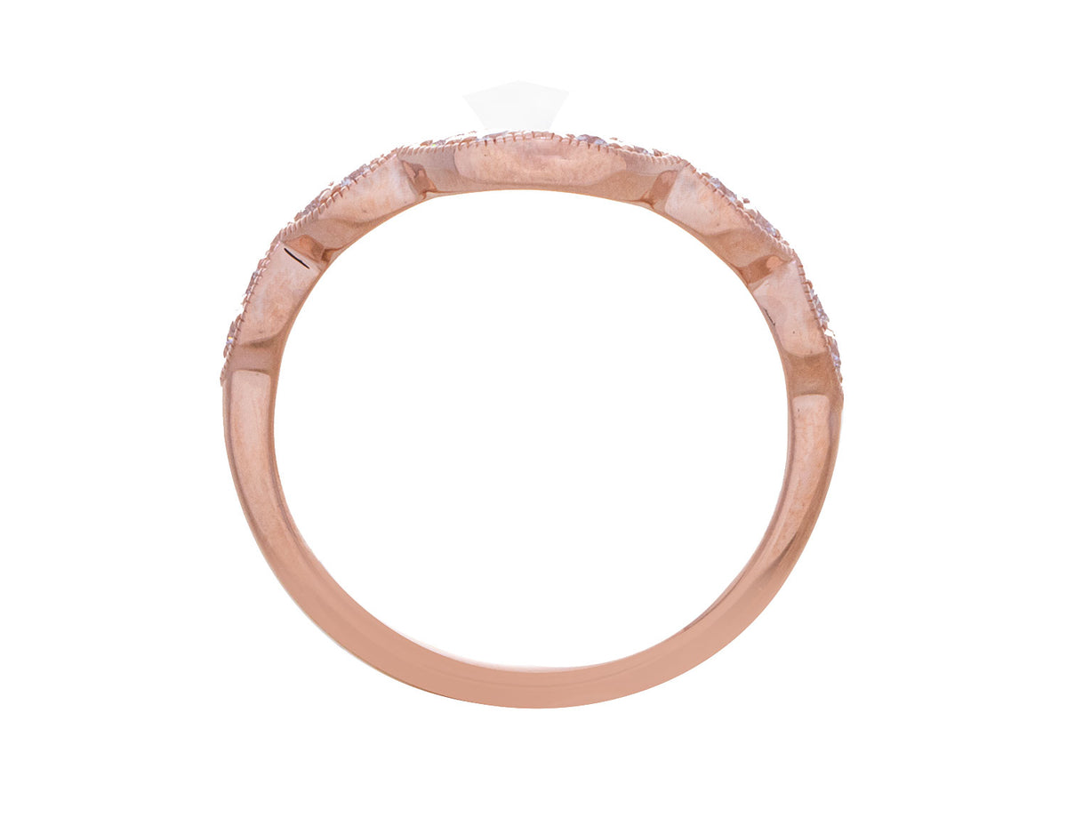 1/6ct. t.w. Diamond Anniversary Ring in 14K Rose Gold