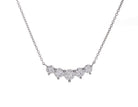 1ct. t.w. 5-Stone Newborn Lab Created Diamond Pendant in 14K White Gold
