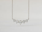 1ct. t.w. 5-Stone Newborn Lab Created Diamond Pendant in 14K White Gold