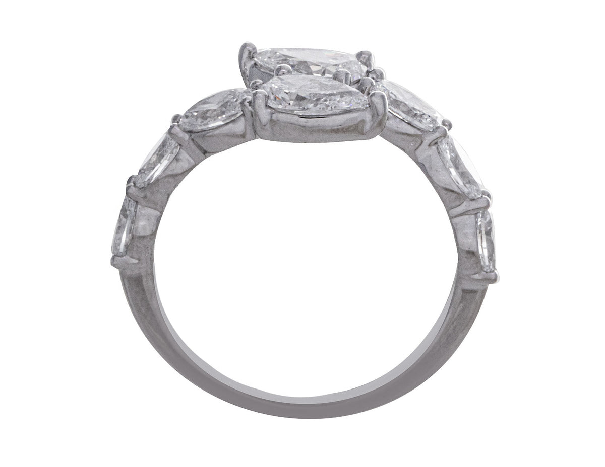 Lab Grown Diamond Ring in 14K White Gold