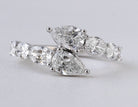 Lab Grown Diamond Ring in 14K White Gold