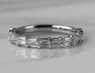 1 1/6ct. t.w. Baguette Diamond Anniversary Ring in 14K White Gold