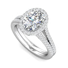 5/8ct. t.w. Diamond Engagement Ring in 14K White Gold