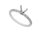 1/5ct. t.w. Diamond Engagement Ring in Platinum