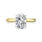 .05ct. t.w. Diamond Engagement Ring in 14K Yellow and White Gold