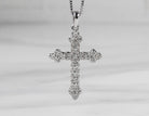 2/5ct. t.w. Diamond Reversible Cross Pendant in 14K Yellow Gold