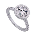 1/3ct. t.w. Diamond Engagement Ring in 14K White Gold