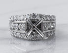 2 2/5ct. t.w. Diamond Engagement Ring in 14K White Gold