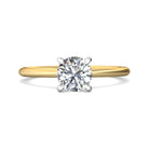 .04ct. t.w. Diamond Engagement Ring in 14K Yellow & White Gold
