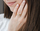 1/8ct. t.w. Vintage Diamond Wedding Ring in 14K Yellow Gold
