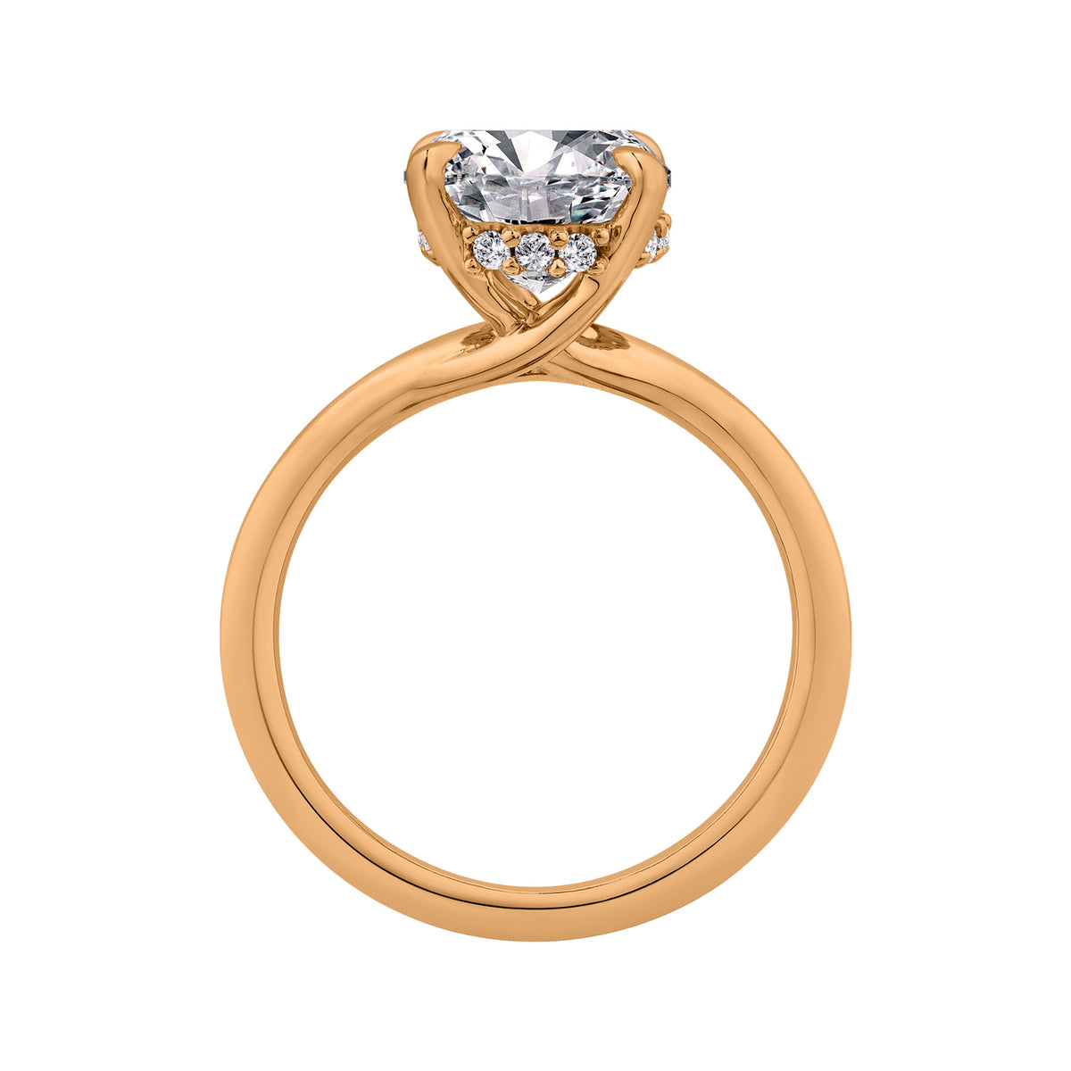 1/8ct. t.w. Diamond Engagement Ring in 14K Yellow Gold
