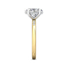 1/8ct. t.w. Diamond Engagement Ring in 14K White and Yellow Gold