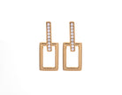 1/5ct. t.w. Diamond Dangle Earrings in 14K Yellow Gold