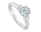 1/4ct. t.w. Diamond Engagement Ring in 14K White Gold