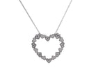 .05ct. t.w. Diamond Heart Pendant in Sterling Silver
