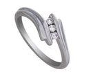 1/10ct. t.w. 3-Stone Diamond Promise Ring in Sterling Silver