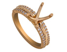 1/4ct. t.w. Diamond Engagement Ring in 14K Yellow Gold
