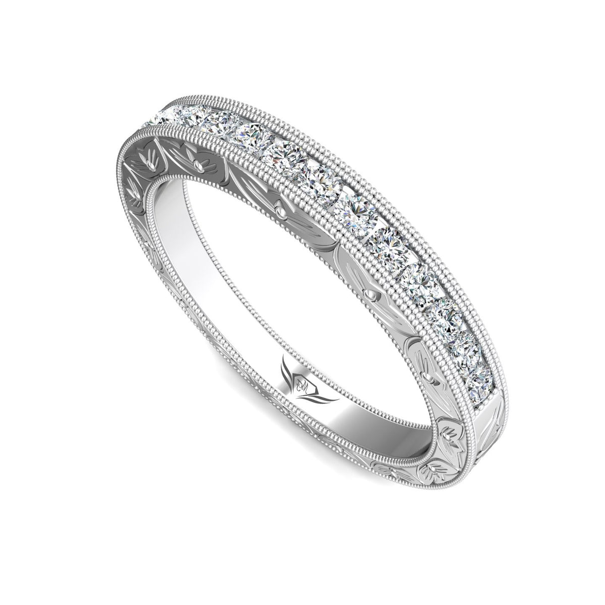 1/4ct. t.w. Diamond Wedding Ring in 14K White Gold