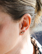 1ct. t.w. Newborn Lab Created Diamond Fashion Earrings in 14K Yellow Gold