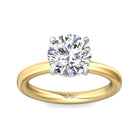.06ct. t.w. Diamond Engagement Ring in 14K Yellow and White Gold