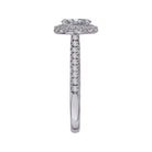 1/2ct. t.w. Round Cut Diamond Engagement Ring in 14K White Gold