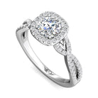 2/5ct. t.w. Diamond Engagement Ring in 14K White Gold
