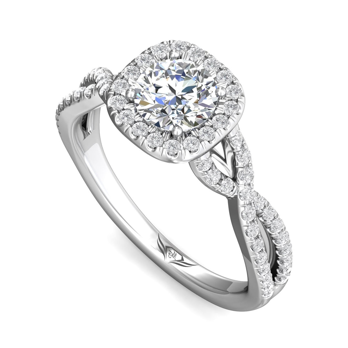 2/5ct. t.w. Diamond Engagement Ring in 14K White Gold
