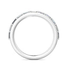1/2ct. t.w. Baguette Cut Diamond Wedding Band in 14K White Gold
