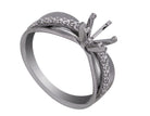1/4ct. t.w. Diamond Engagement Ring in 14K White Gold