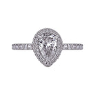 1/2ct. t.w. Diamond Engagement Ring in 14K White Gold