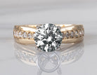 1/4ct. t.w. Diamond Engagement Ring in 14K Yellow Gold