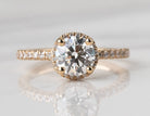 1 9/10ct. t.w. Round Cut Newborn Lab Created Diamond Engagement Ring in 14K Yellow Gold
